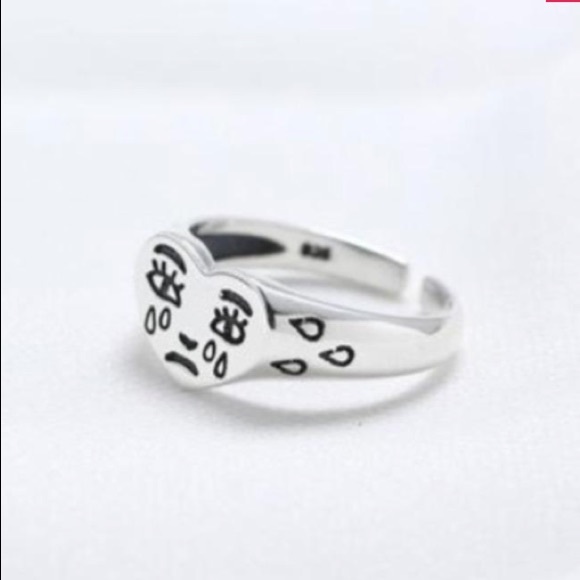 😢Insta crying sterling silver ring - Picture 3 of 6
